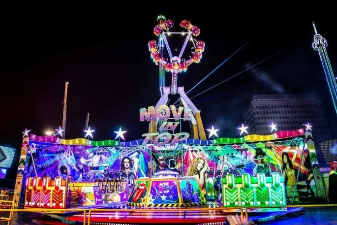 La Fête foraine bat son plein sur l'Esplanade Charles de Gaulle à Rennes !