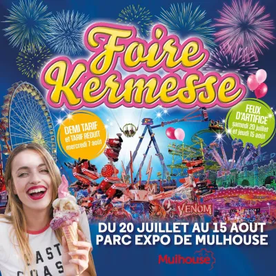 Foire Kermesse d\'été de Mulhouse 2024