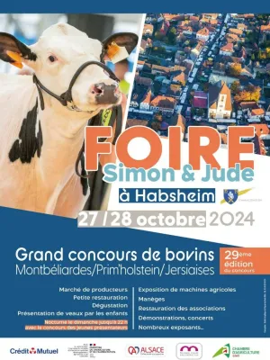 Foire Simon et Jude 2024 à Habsheim