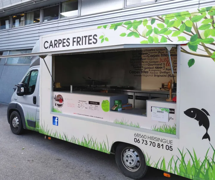 Food truck spécial Carpes-frites d'Alsace!