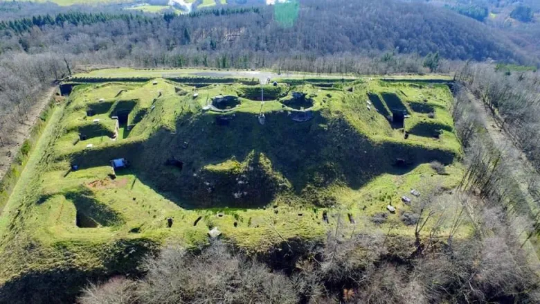 Le Fort Dorsner vue d'en haut