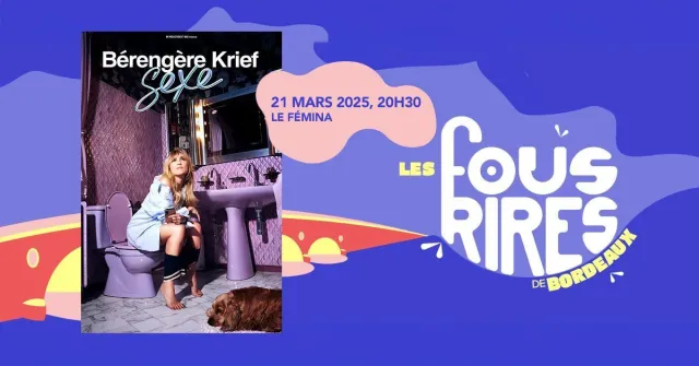 Bérengère Krief présente son nouveau spectacle Sexe