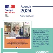 France Services  Gourdon : Agenda Avril/Mai/Juin 2024