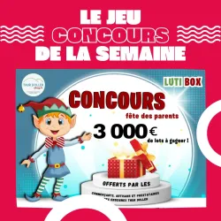 Pour la Fête des Parents, gagnez 3000€ de cadeaux avec la Lutibox