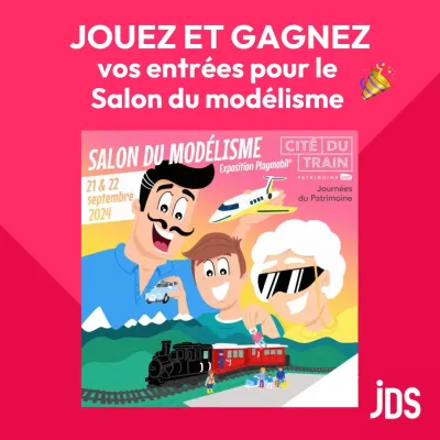 🎉 Gagnez 2 entrées pour le Salon du Modélisme