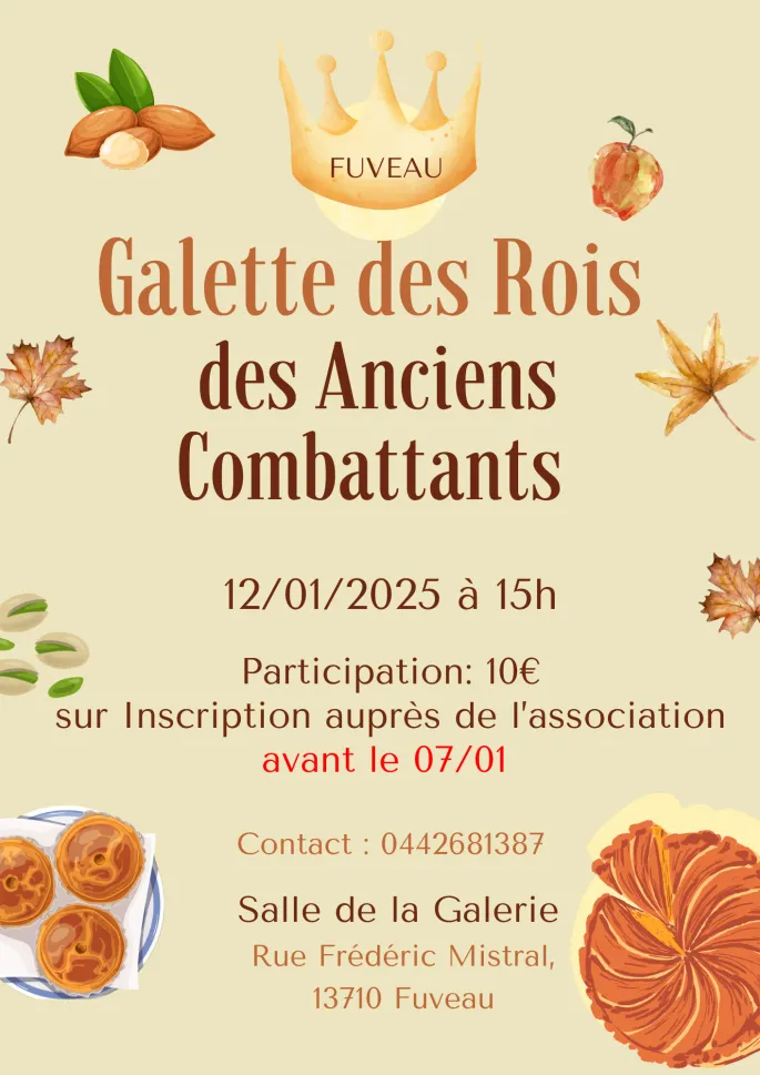 Galette des Rois des anciens combattants