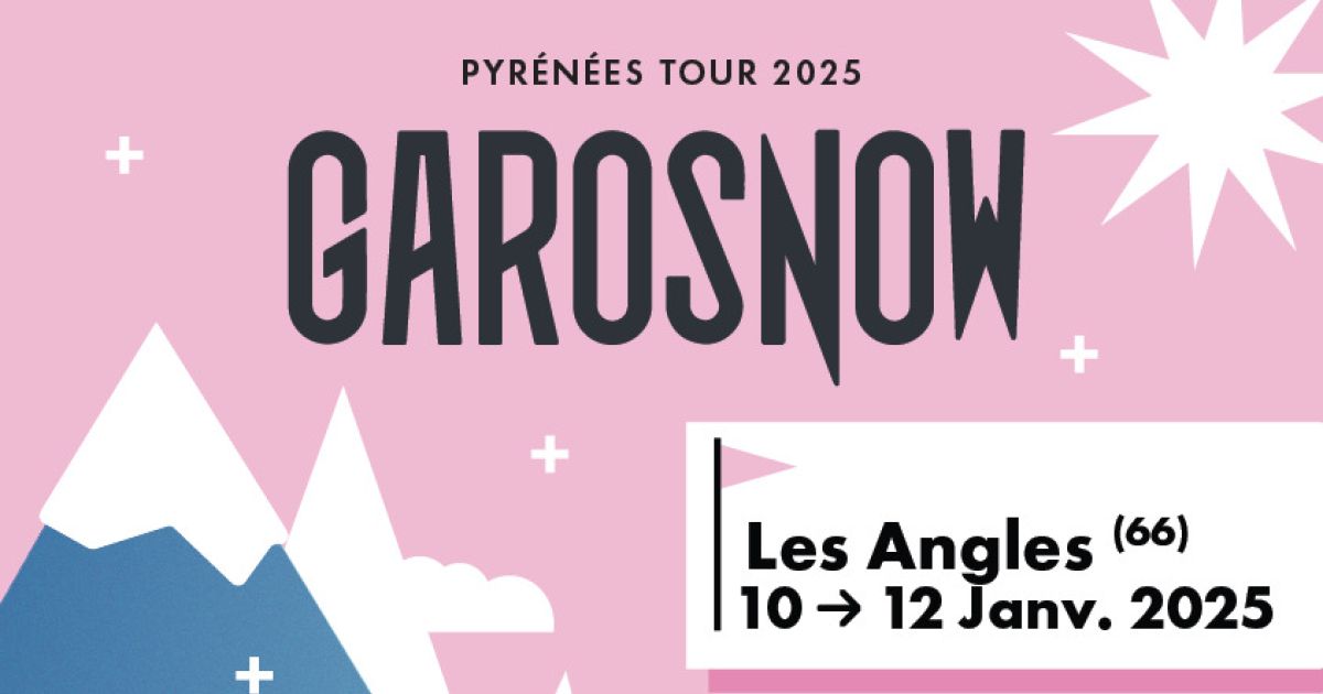 Concert Garosnow 2025 à Les Angles places, billetterie, dates