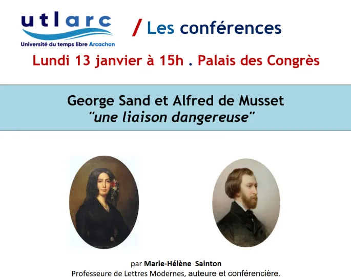 George Sand et Alfred de Musset, une liaison dangereuse