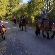 Goûter de Noël au Ranch et Ferme du Saut du Loup