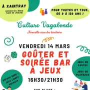 Gouter et soirée bar à jeux