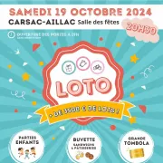 Grand Loto pour la Bonne Cause à Carsac-Aillac