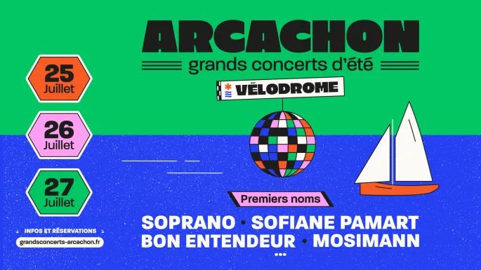 Grands concerts d'été : Sofiane Pamart au Vélodrome