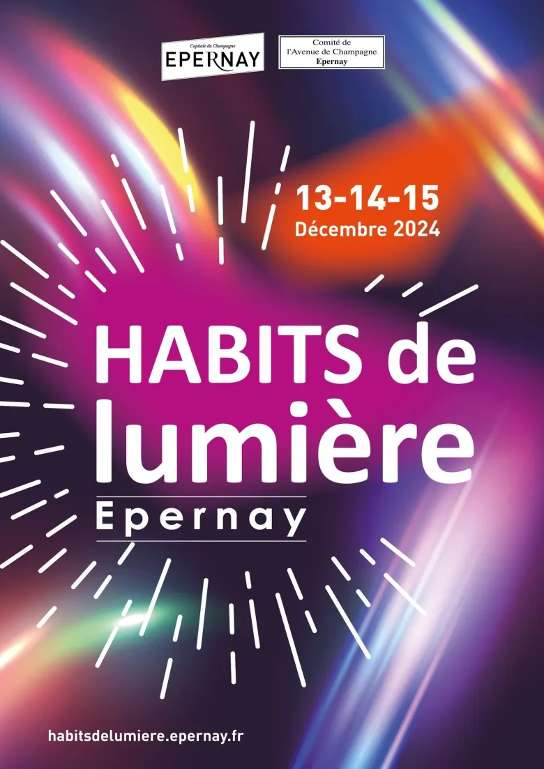 Habits de Lumière revient à Epernay du 13 au 15 décembre 2024 !