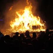 Haille de Nadau ou feu de Noël