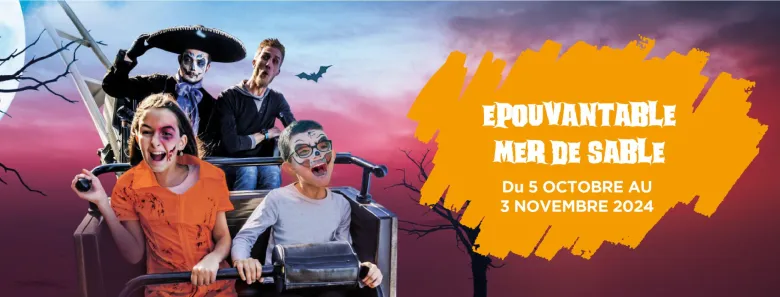 Halloween 2024 à la Mer de Sable – L'Épouvantable Expérience à Vivre en Famille !