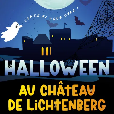 L\'ambiance d\'Halloween s\'installe au château de Lichtenberg 🎃