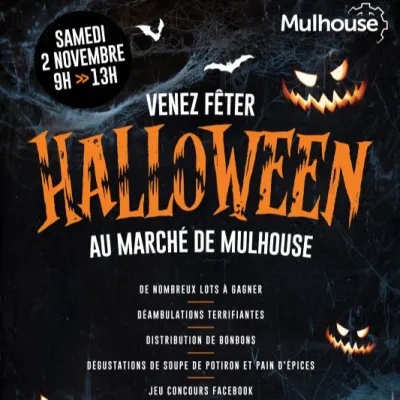 Venez fêter Halloween au Marché de Mulhouse 🎃