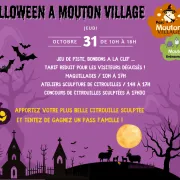 Halloween au parc Mouton Village