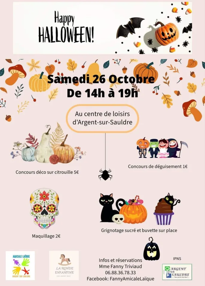 Happy Halloween ArgentsurSauldre 2024 date, horaires, programme, tarifs