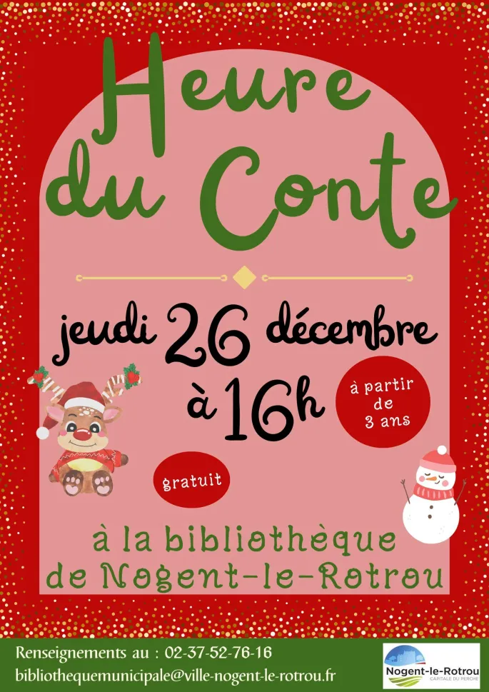 Heure du conte I Noël 2024