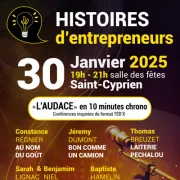 Histoires d'entrepreneurs et voeux à Saint Cyprien