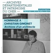 Hommage à Christian Gimonet, archives d\'un architecte