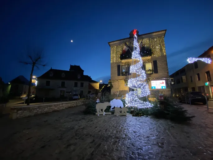 Illuminations de Noël à Labastide-Murat