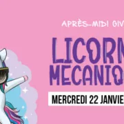 Inédit !!! Venez tenter de défier notre licorne mécanique sur glace !!!