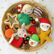 Initiation au crochet - Déco de noël