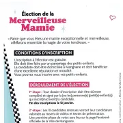 Inscriptions au concours de la merveilleuse Mamie