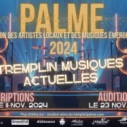 Inscriptions - Tremplin Palme 2024