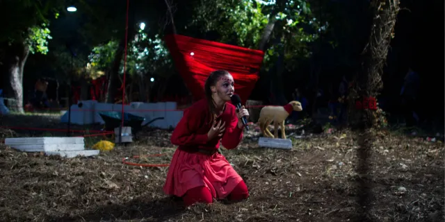 J\'ai peur quand la nuit sombre, à voir au Parc Salvator