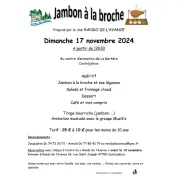 Jambon à la broche