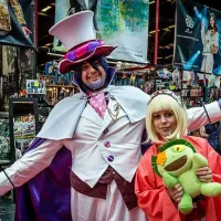 Les cosplayeurs s'en donnent à coeur joie à la Japan Expo  &copy; Stéphane Gallay