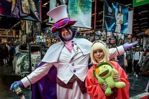 Les cosplayeurs s'en donnent à coeur joie à la Japan Expo 