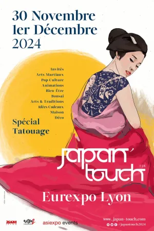 L'édition 2024 de la Japan Touch Lyon met à l'honneur le tatouage