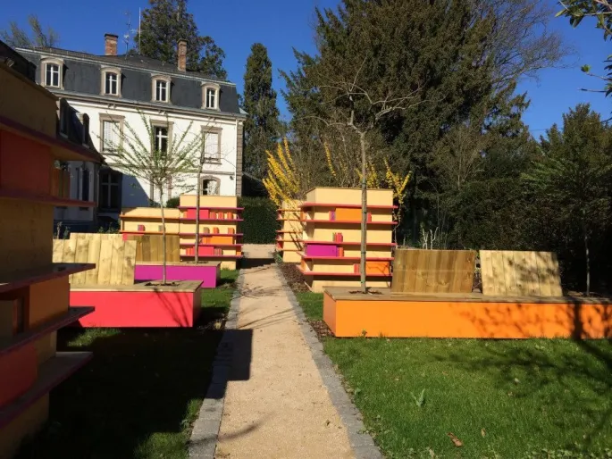 Le Jardin Hortus Beatus se situe à côté des Archives de Sélestat