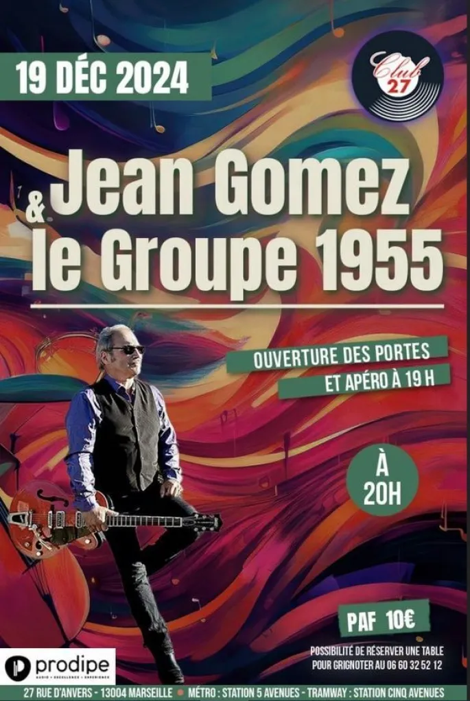 Jean Gomez & le groupe 1955