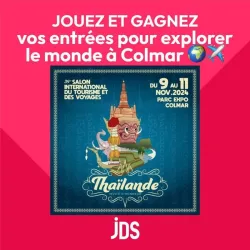 Gagnez vos entrées pour le Salon du Tourisme de Colmar (SITV) 🌍