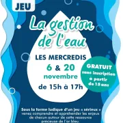 Jeu La gestion de l'eau