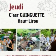 Jeudi C\'Est Guinguette Haut-Lirou