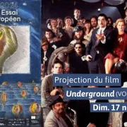 Journée Art et Essai du Cinéma Européen : Projection du film Underground de Kusturica