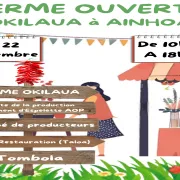 Journée découverte à la ferme okilaua avec marché de producteurs