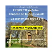 Journées du Patrimoine : Rencontre MusicAmicale