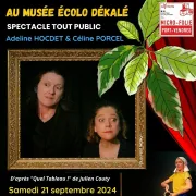 Journees Du Patrimoine : Spectacle Theatral