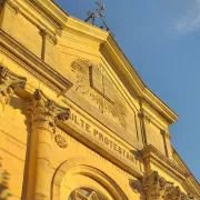 Journées du patrimoine - visite du temple protestant et exposition de dessins de Michel  Bourgeois