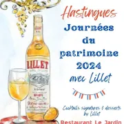 Journées européennes du patrimoine 2024 avec Lillet