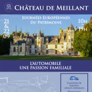 Journées européennes du Patrimoine au Château de Meillant