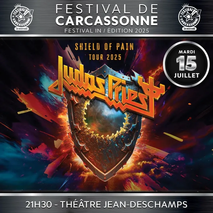 Judas Priest va faire trembler le Festival de Carcassonne