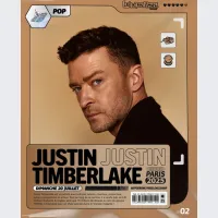 Justin Timberlake est la tête d'affiche du dimanche 20 juillet 2025 DR